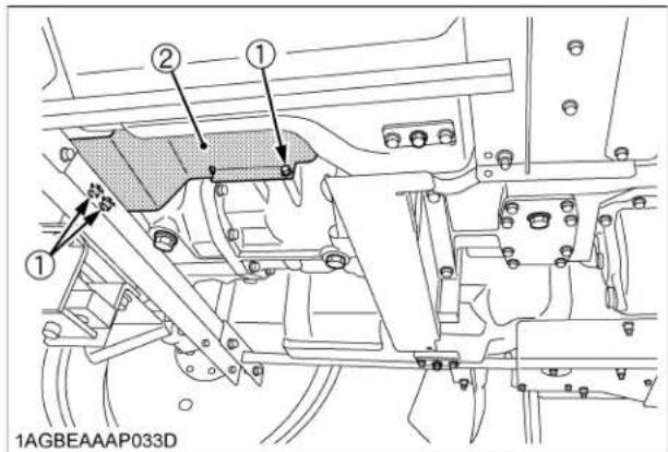 KUBOTA M6131 - AVERTISSEMENT - 2