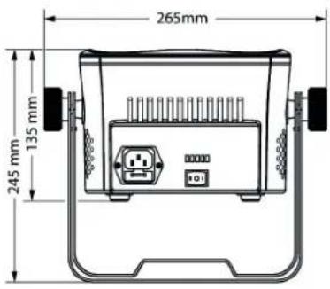 Varytec Emergency LED Par CRG - Données techniques - 1
