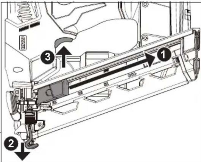 MILWAUKEE M18 Fuel 274121CT - Retracting a Dropped Striker - 1