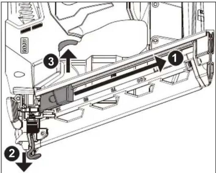 MILWAUKEE M18 Fuel 274121CT - Rétraction d'un percuteur tombé - 1