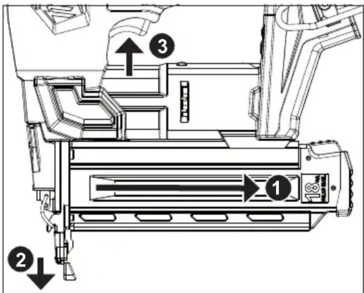 MILWAUKEE M18 Fuel 274621CT - Retracting a Dropped Striker - 1