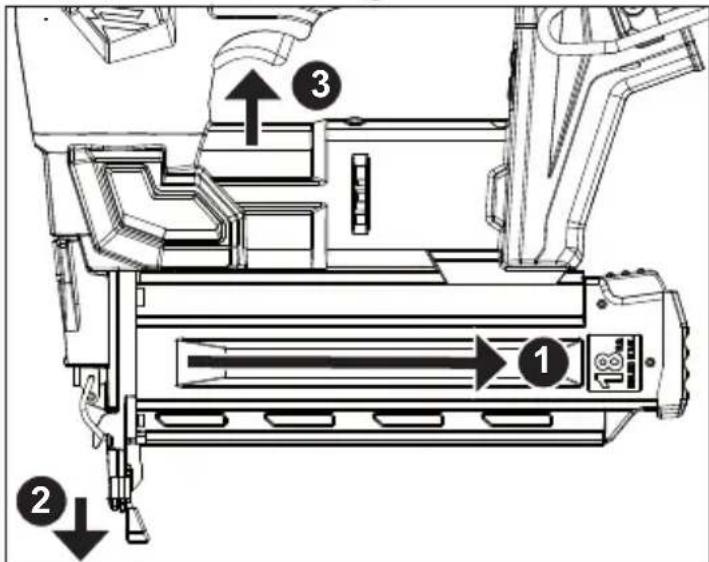 MILWAUKEE M18 Fuel 274621CT - Rétraction d'un percuteur tombé - 1