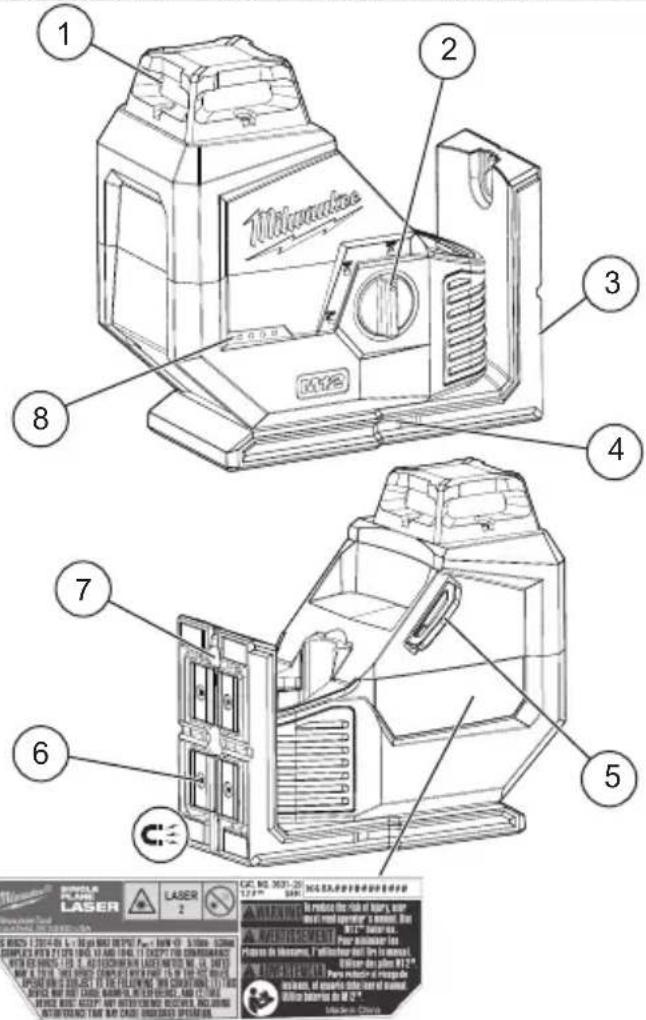 MILWAUKEE M12 363121 - MONTAGE DE L'OUTIL - 1