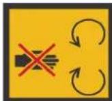 Texas Premium 4850TRWE - Adverselssymboler / Warning symbols / Warnsymbole / Simboluri de avertizare / Simboli di pericolo - 6