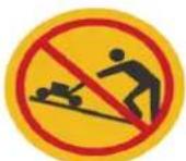 Texas Razor 4680 TRW - Adverselssymboler / Warning symbols / Warnsymbole / Simboluri de avertizare / Simboli di pericolo - 5