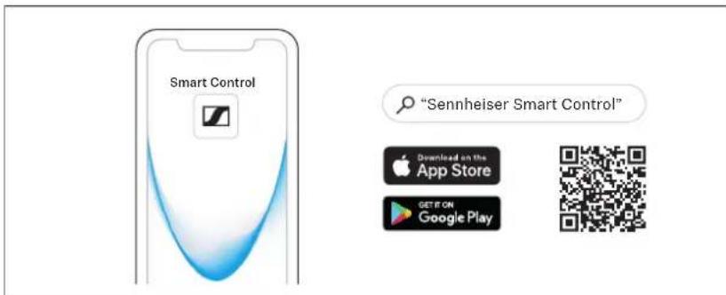 SENNHEISER Sport True Wireless - Installer l'appli smart control sur votre smartphone - 1