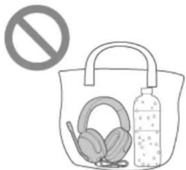 SONY Inzone H3 - À propos des performances d'étanchéité à l'eau du casque - 4