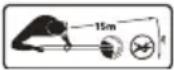 AL-KO GTLi 18V - Symbols on the appliance - 5