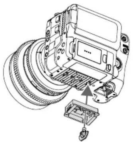 DJI RS 3 Pro - ติดตั้งแผ่นปลดเร็วชิ่นบน - 1