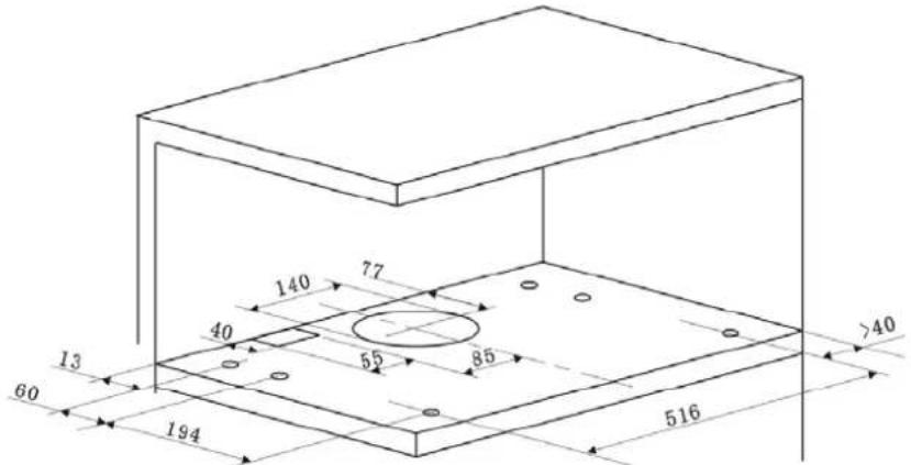 ROSIERES RHT63002LPN1 - INSTALLATION (montage dans l'armoire) - 2