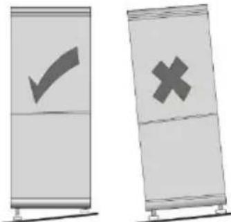 ROSIERES RMDN 184 G - Tieuhlschrank nivellieren - 1