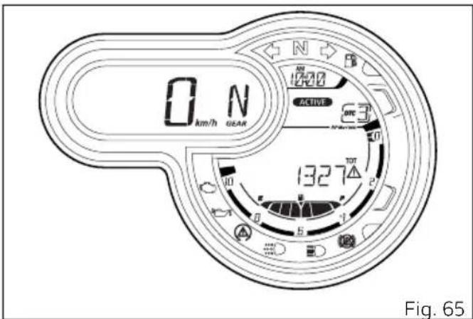 DUCATI 1100 SPORT PRO (2023) - Affichage des paramètres - 1
