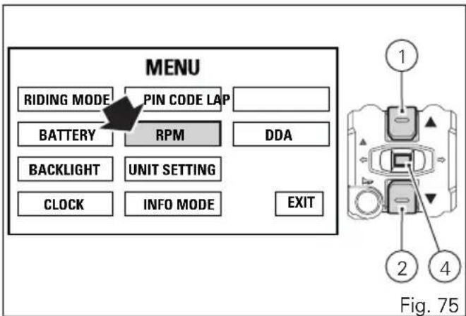 DUCATI Monster 1200 S Stripe (2016) - Modification du PIN CODE - 5