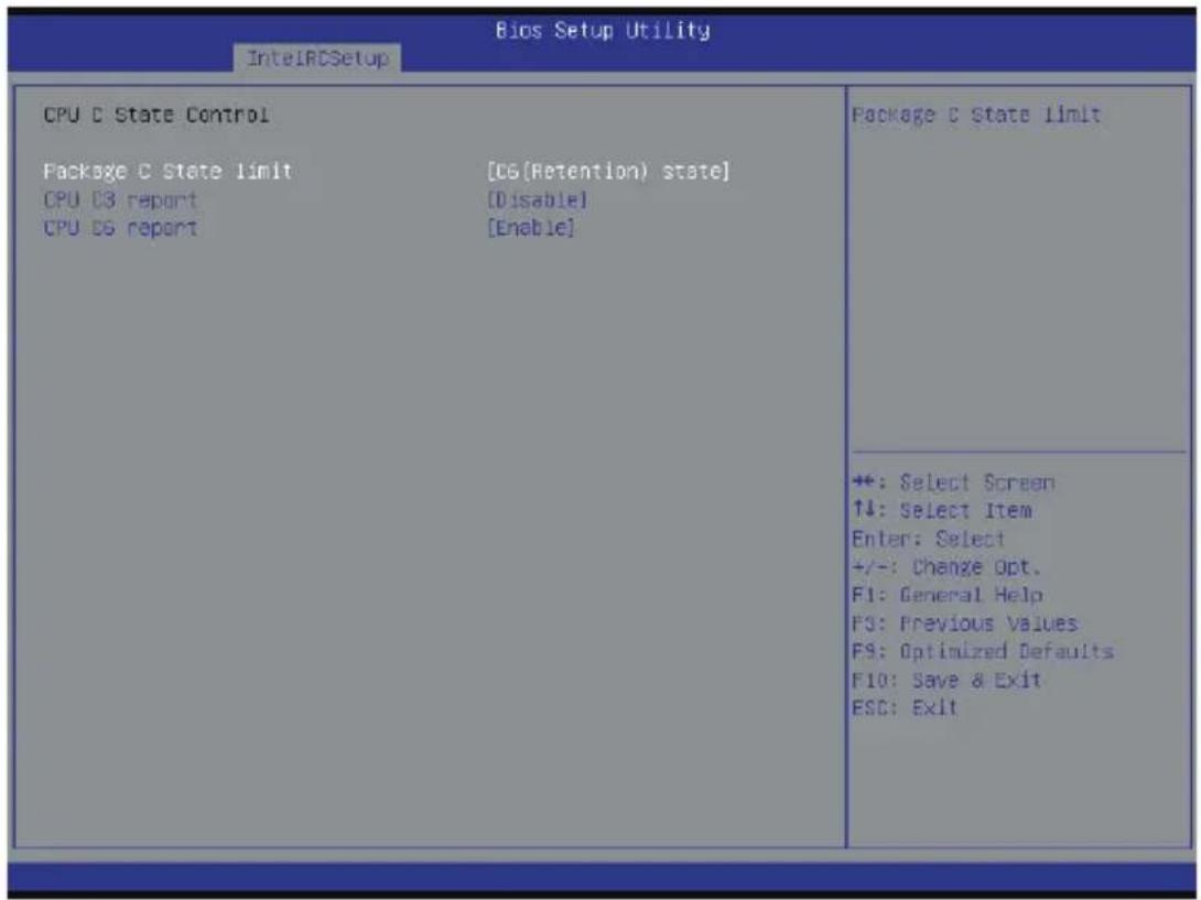 GIGABYTE MD60SC1 - 2-3-2-2 CPU C State Control (CPU C 状态控制) - 1