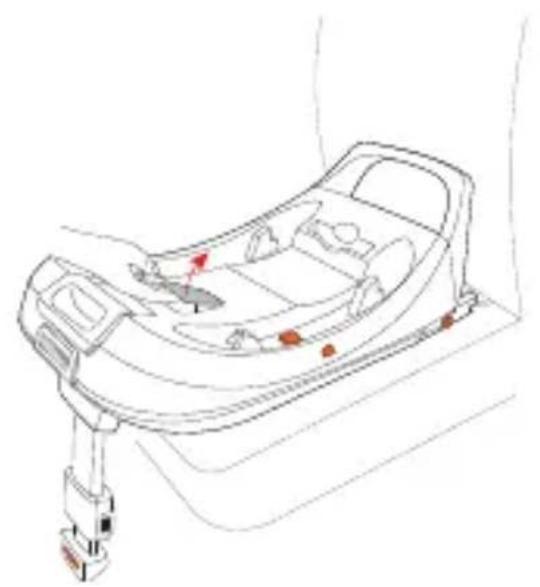 Osann Coco iSize - Démontage avec base Isofix (en option) - 2