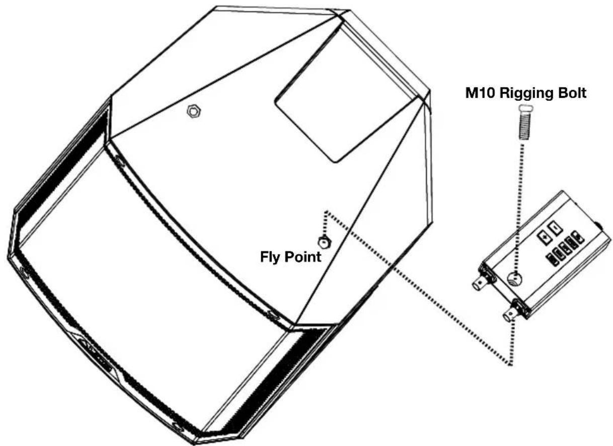 ALTO Stealth Pro - Mounting the Receiver to the Loudspeaker - 1