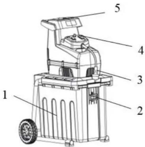 Zipper ZIGHAS2800 - Vidage du bac de ramassage - 1