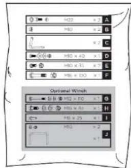 Zipper ZIHS16E - Contenu de la livraison - 2