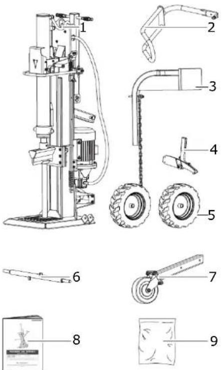 Zipper ZIHS30EZ - Lieferumfang / Delivery content / Entrega de laquina / Contenu de la livraison - 1