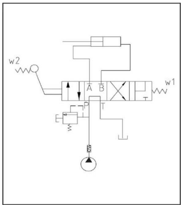 Zipper ZIHS30EZ - HYDRAULIKSCHEMA / HYDRAULIC SCHEME / SISTEMA HIDRAULICO / SCHEMA HYDRAULIQUE - 1