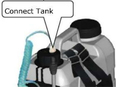 Zipper ZIDS2VAKKU - Connecting hose to spray gun and tank - 2