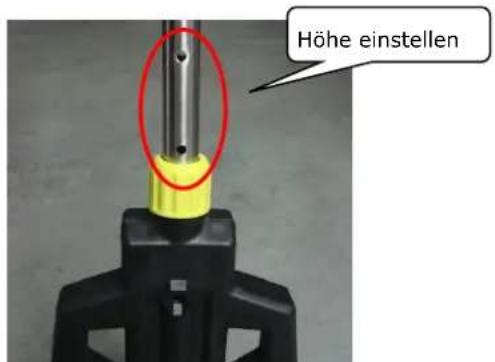 Zipper ZIDS2VAKKU - Metallrohr am Trolley montieren - 1