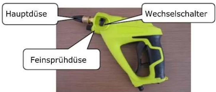 Zipper ZIDS2VAKKU - Einstellen der Dusen: - 1