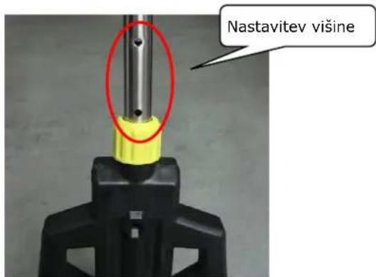 Zipper ZIDS2VAKKU - Montaža kovinske cevi na transportni podstavek - 1