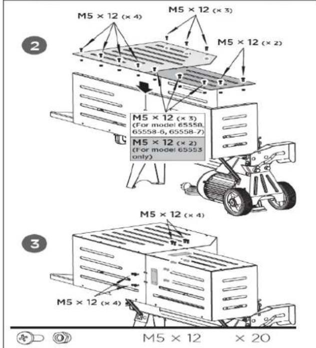 Zipper ZIHS5TN - Montaža spodnje zašcitne plošće: - 5