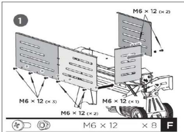 Zipper ZIHS5TN - Montaža spodnje zašcitne plošće: - 4