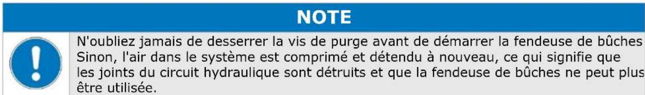 Zipper ZIHS5TN - Purger le système hydraulique - 1