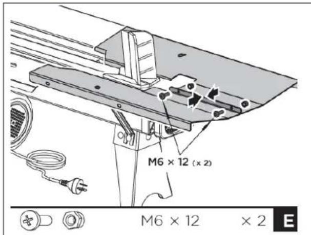Zipper ZIHS5TN - Montaža spodnje zašcitne plošće: - 3