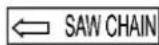 Zipper ZIGPS182J - Mounting the saw chain and blade - 2
