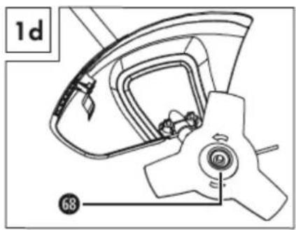 Zipper ZIGPS182J - Montaža / menjava rezilnega noža - 5