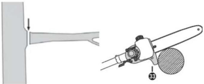 Zipper ZIGPS182J - Sawing off small branches: - 1