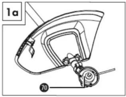 Zipper ZIGPS182J - Montaža / menjava rezilnega noža - 2