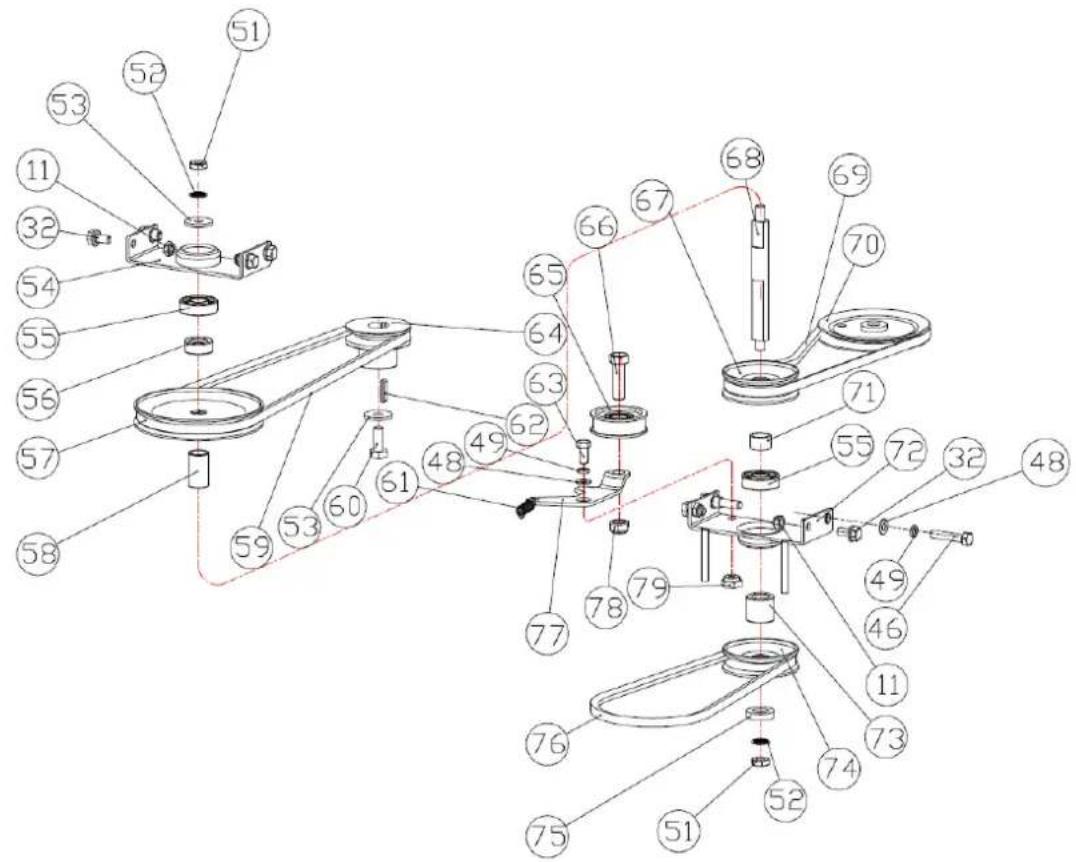 Zipper ZIBM870ECO - Explosionszeichnung / exploded view - 2