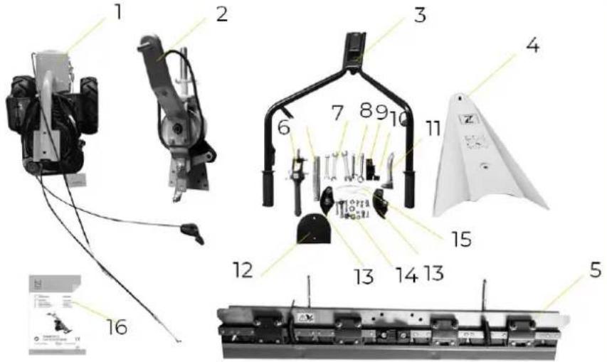 Zipper ZIBM870ECO - Lieferumfang / delivery content / Rozsah dodávky / Contenu de la livraison / Volumen de suministro / Szállitási terjedelem / Leveringsomvang - 1