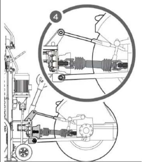 Zipper ZIHS30Z - Montage de l'arbre de transmission - 2