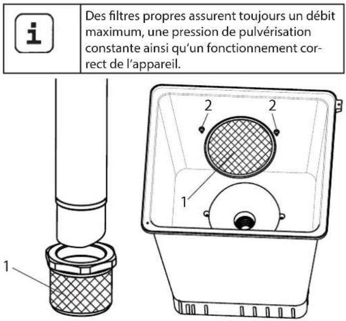WAGNER SuperFinish 33 Plus - FILTRE D'ASPIRATION - 1