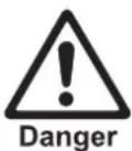 WAGNER SuperFinish 33 Plus - DANGER OF EXPLOSION AND FIRE FROM SOURCES OF IGNITION DURING SPRAYING WORK - 1