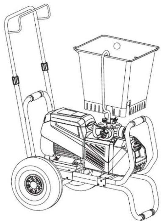 WAGNER SuperFinish 33 Plus - TRANSFORMATION DU CHARIOT - 1