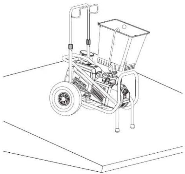 WAGNER SuperFinish 33 Pro - SETUP ON AN UNEVEN SURFACE - 1