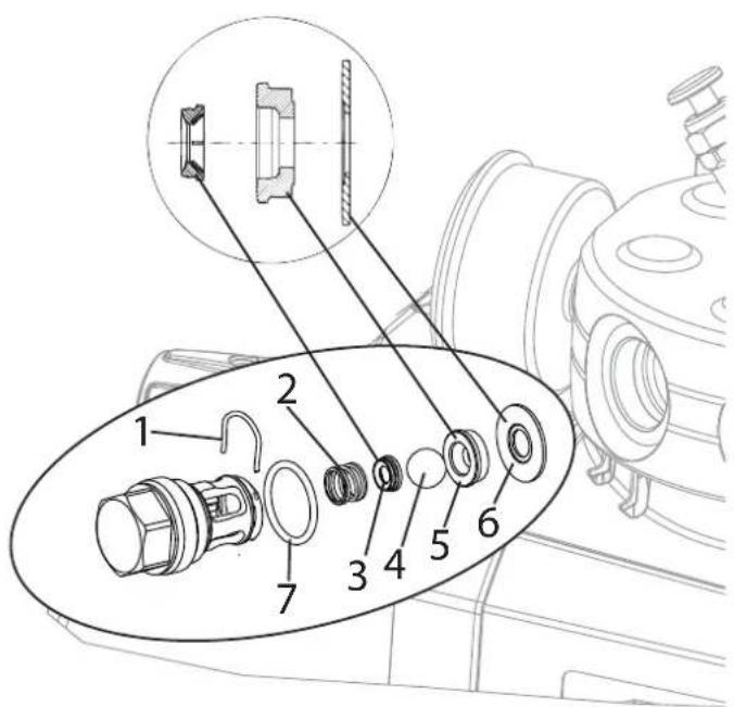 WAGNER SuperFinish 33 Pro - OUTLET VALVE - 1