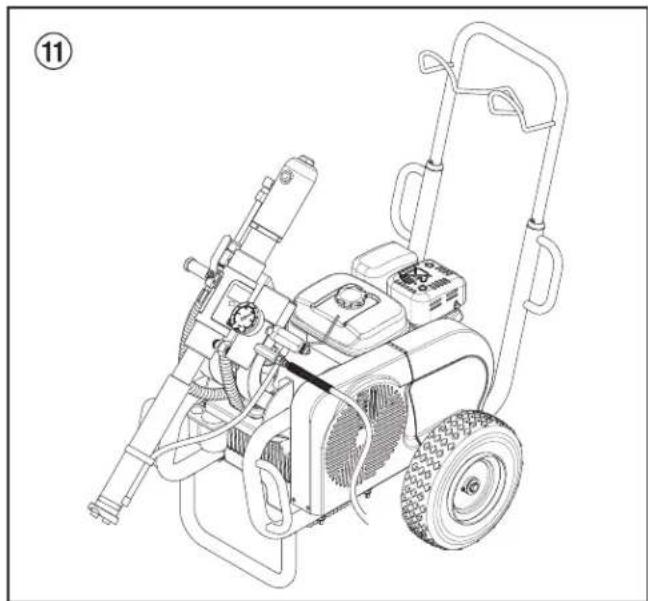 WAGNER HeavyCoat 970 G SSP - Operating position II (fig. 11) - 1
