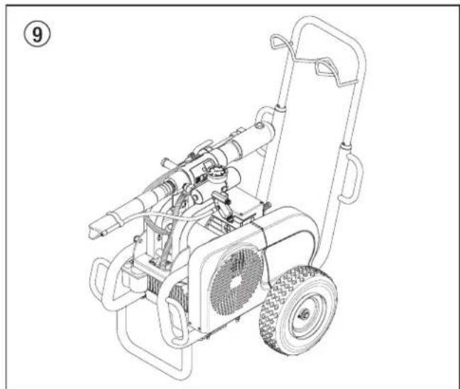 WAGNER HeavyCoat 970 G SSP - Danger de contusions pour les doigts et les pieds par les parties mobiles du dispositif de pivotement. - 2