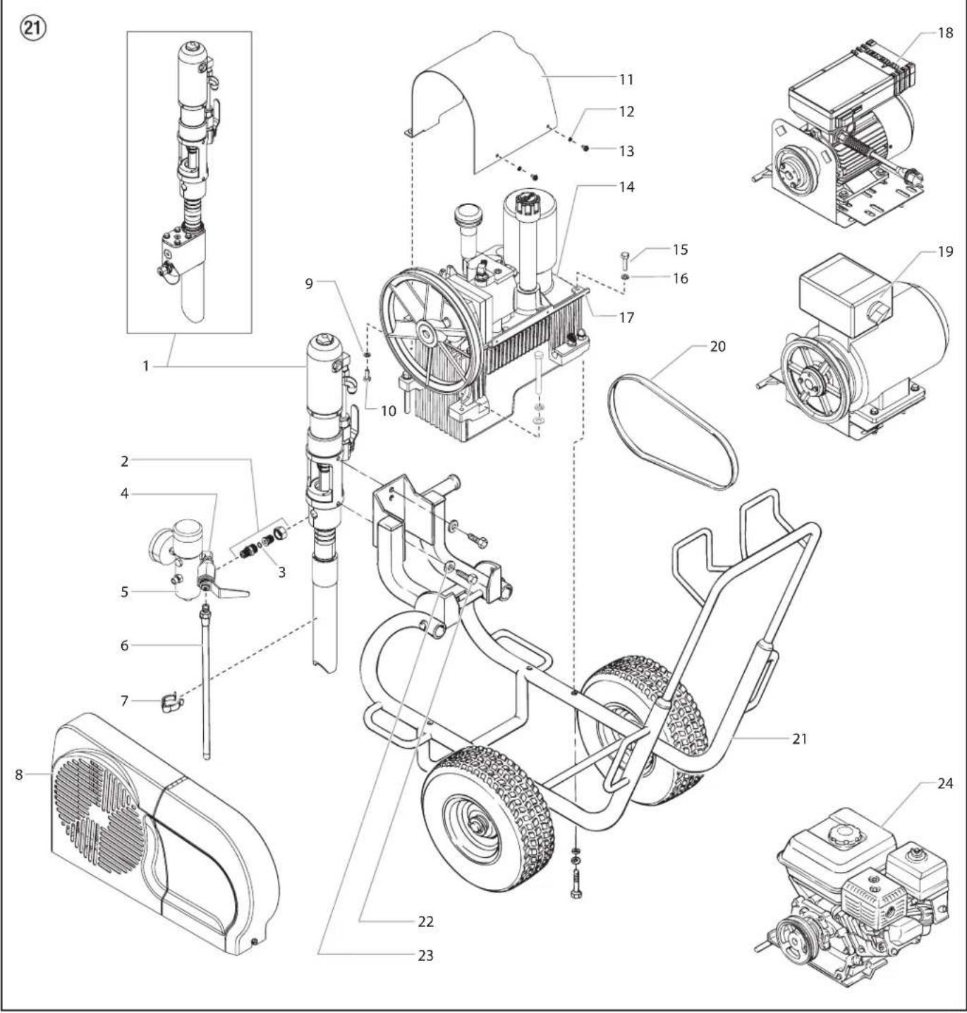 WAGNER HeavyCoat 970 G SSP - Tableau des buses 2Speed Tip - 4
