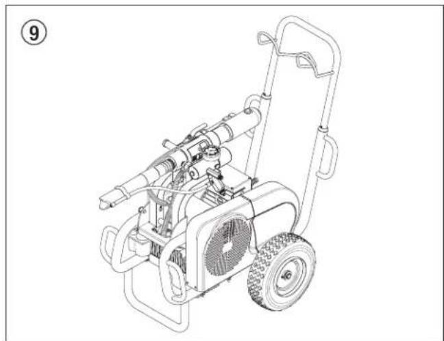 WAGNER HeavyCoat 970 G SSP - Quetschgefahr für Finger und Füße! Vorsicht beim Schwenken der Materialförderpumpe. - 2