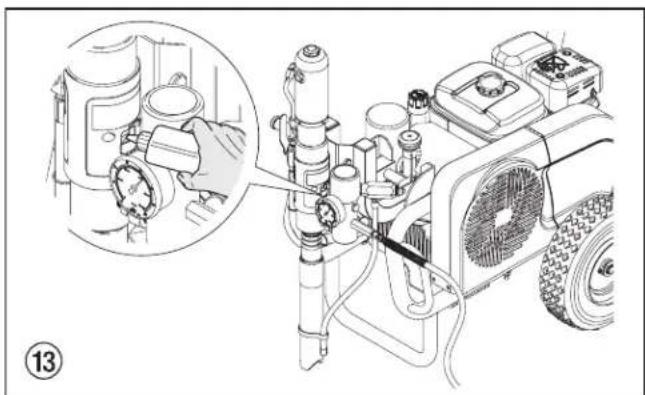 WAGNER HeavyCoat 970 G SSP - Tubo flessibile ad alta pressione, aerografo ed olio distaccante - 3