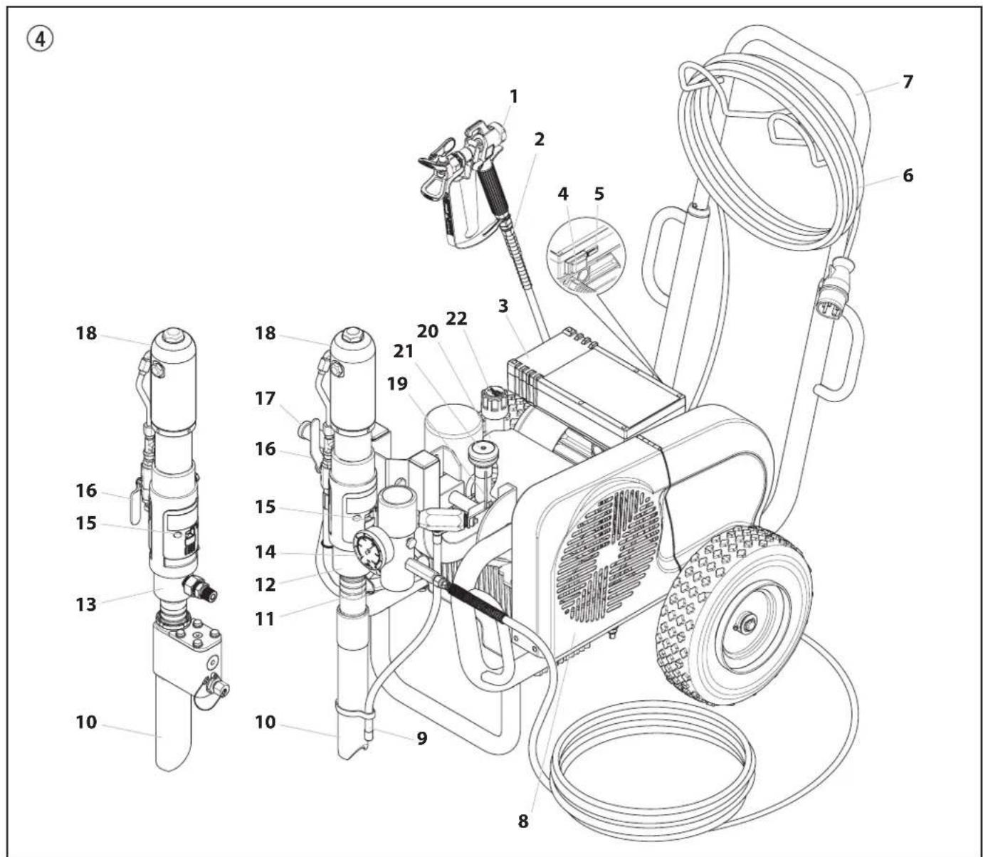 WAGNER HeavyCoat 970 G SSP - Illustration of electric HC units - 1